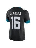 Men's Jacksonville Jaguars Trevor Lawrence Nike Black Alternate Vapor Limited Jersey