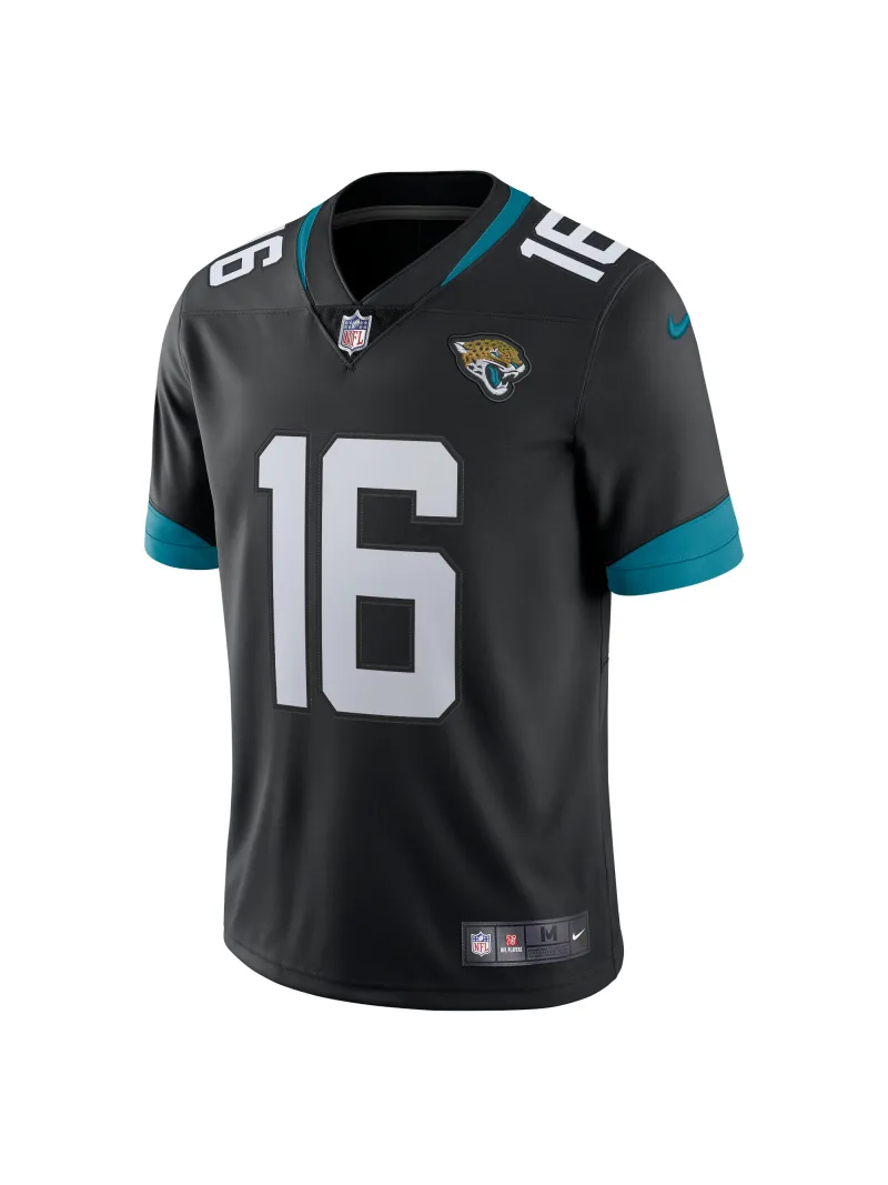 Men's Jacksonville Jaguars Trevor Lawrence Nike Black Alternate Vapor Limited Jersey