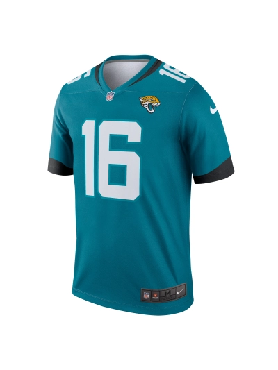 Men's Jacksonville Jaguars Trevor Lawrence Nike Teal Legend Jersey 02