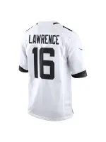 Men's Jacksonville Jaguars Trevor Lawrence Nike White Game Jersey