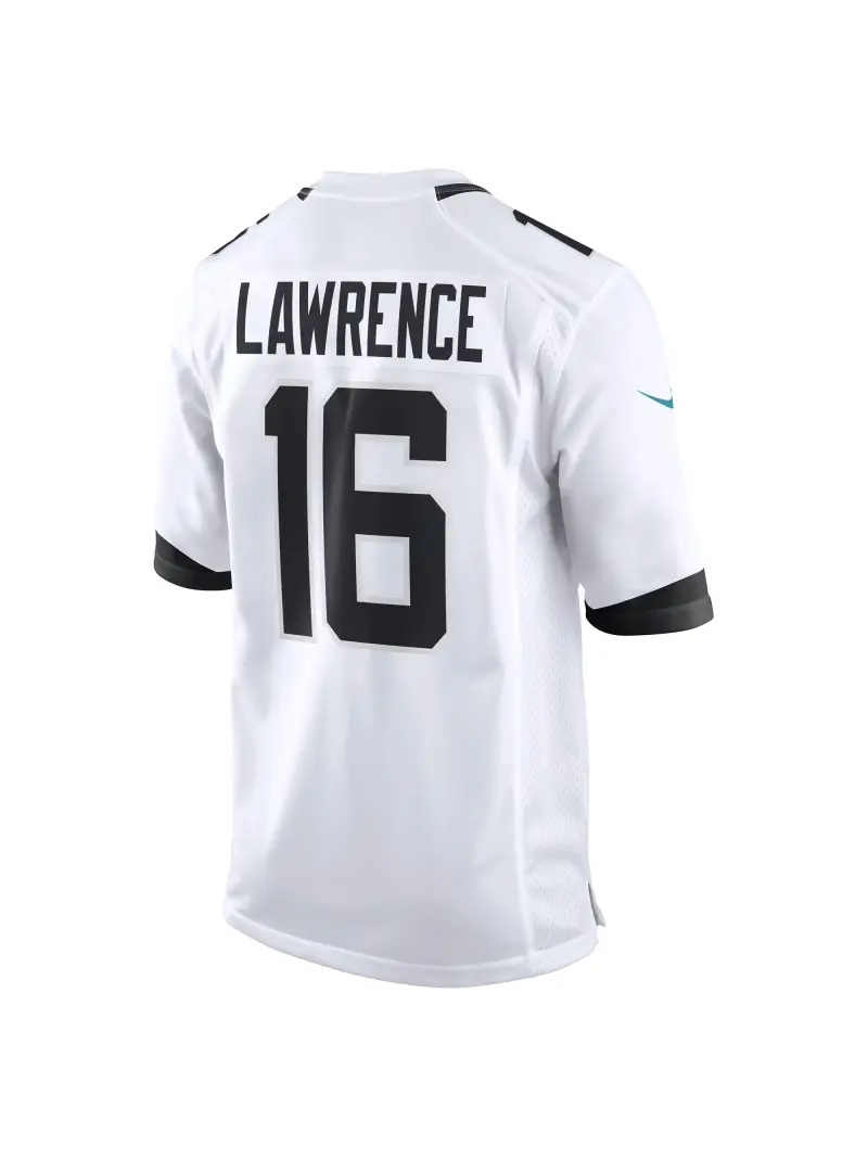 Men's Jacksonville Jaguars Trevor Lawrence Nike White Game Jersey