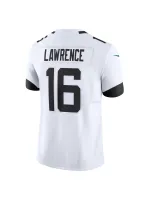 Men's Jacksonville Jaguars Trevor Lawrence Nike White Vapor F.U.S.E. Limited Jersey