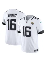 Men's Jacksonville Jaguars Trevor Lawrence Nike White Vapor F.U.S.E. Limited Jersey