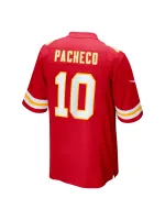 Men's Kansas City Chiefs Isiah Pacheco Nike Red Super Bowl LVIII Game Jersey