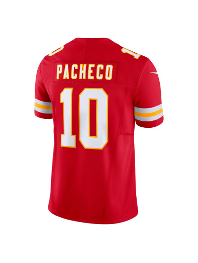 Men's Kansas City Chiefs Isiah Pacheco Nike Red Vapor F.U.S.E. Limited Jersey 02