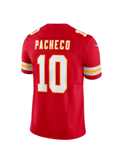 Men's Kansas City Chiefs Isiah Pacheco Nike Red Vapor F.U.S.E. Limited Jersey 02