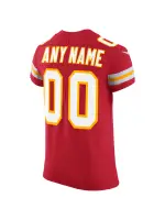 Men's Kansas City Chiefs Nike Red Vapor Untouchable Custom Elite Jersey