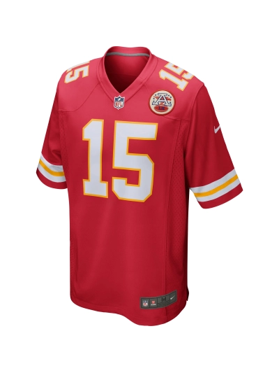 Men's Kansas City Chiefs Patrick Mahomes Nike Red Game Jersey 02