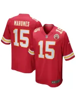 Men's Kansas City Chiefs Patrick Mahomes Nike Red Game Jersey