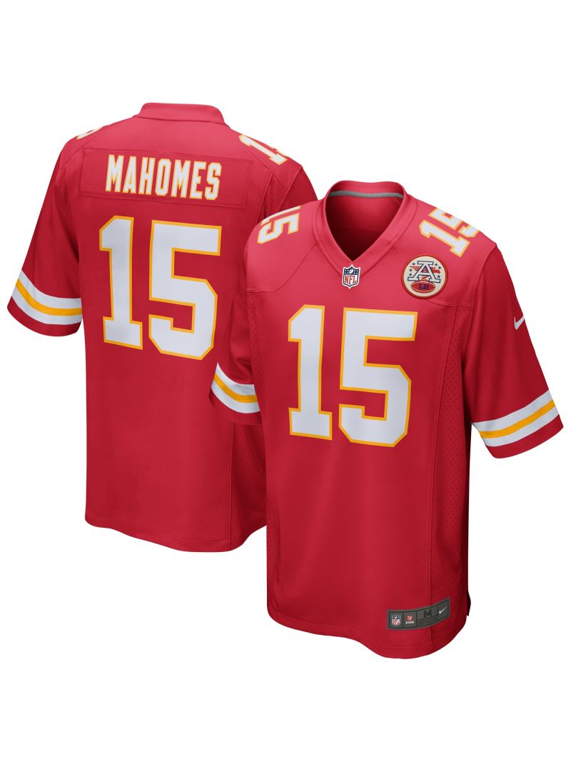 Men's Kansas City Chiefs Patrick Mahomes Nike Red Game Jersey