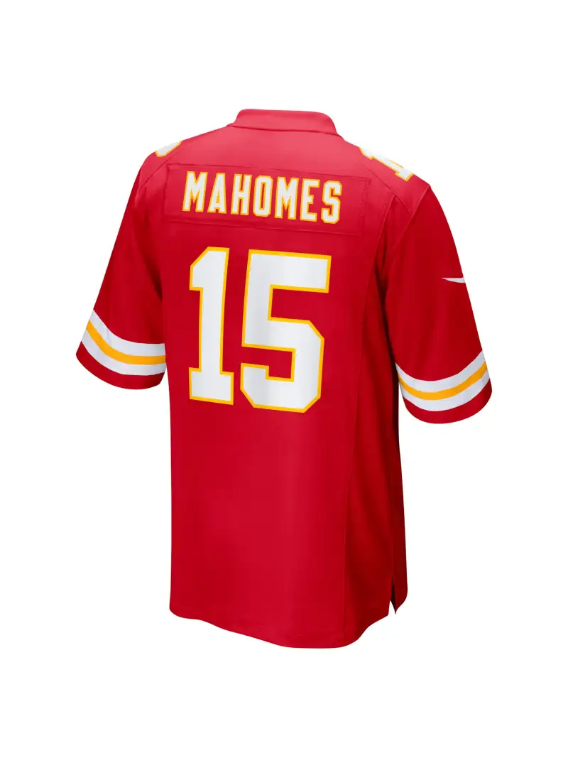 Men's Kansas City Chiefs Patrick Mahomes Nike Red Super Bowl LVIII Game Jersey