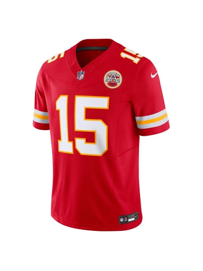 Men's Kansas City Chiefs Patrick Mahomes Nike Red Vapor F.U.S.E. Limited Jersey 02