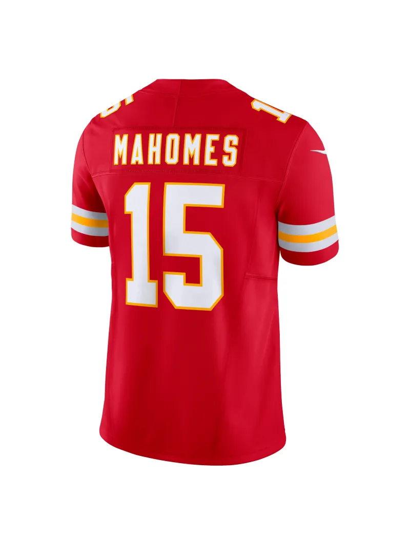 Men's Kansas City Chiefs Patrick Mahomes Nike Red Vapor F.U.S.E. Limited Jersey