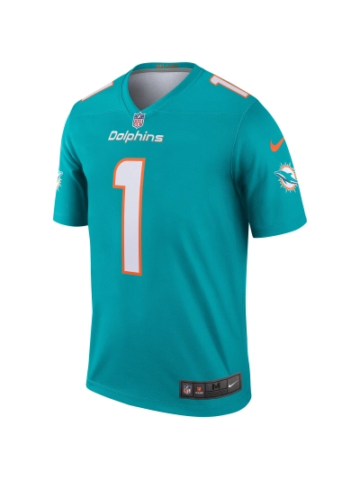 Miami Dolphins Tua Tagovailoa Nike Aqua Legend Jersey 02