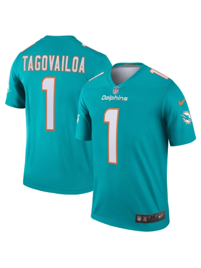 Miami Dolphins Tua Tagovailoa Nike Aqua Legend Jersey 01