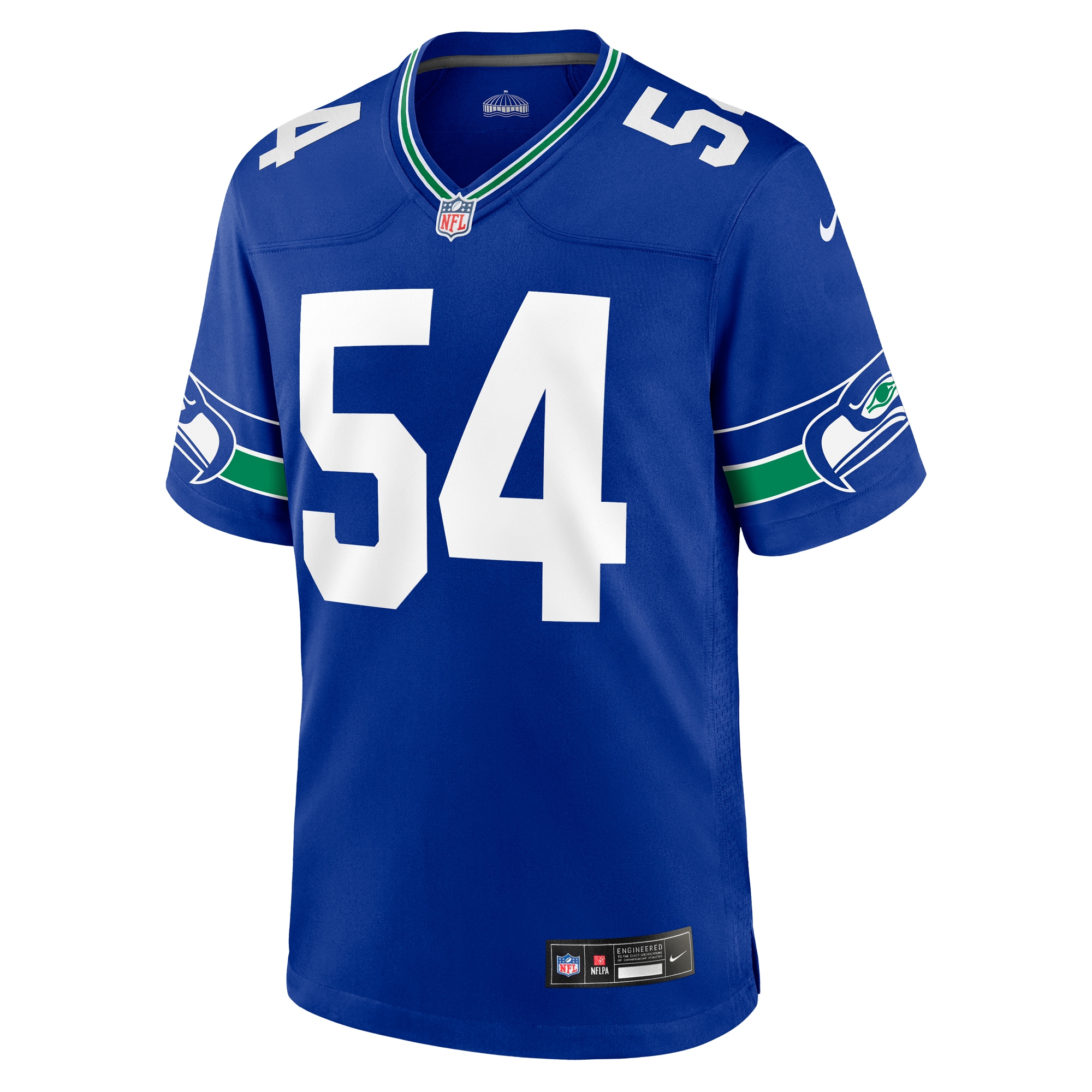 Men's Men's Seattle Seahawks Bobby Wagner Nike Royals Retro Players Game Jersey