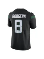 Men's New York Jets Aaron Rodgers Nike Black Vapor Untouchable Limited Edition Jersey