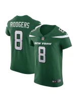 Men's New York Jets Aaron Rodgers Nike Gotham Green Alternate Vapor FUSE Elite Jersey