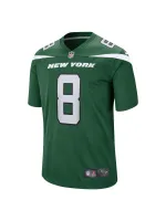 Men's New York Jets Aaron Rodgers Nike Gotham Green Game Jersey