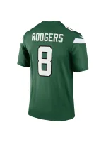 Men's New York Jets Aaron Rodgers Nike Gotham Green Legends Player Jersey
