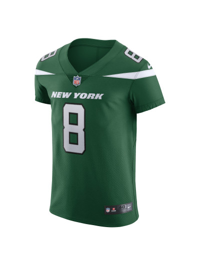 Men's New York Jets Aaron Rodgers Nike Gotham Green Vapor Untouchable Limited Edition Jersey 02