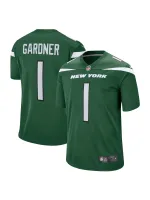 Men's New York Jets Ahmad Sauce Gardner Nike Gotham Green Vapor Untouchable Limited Edition Jersey