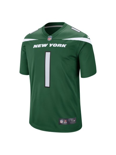 Men's New York Jets Ahmad Sauce Gardner Nike Gotham Green Vapor Untouchable Limited Edition Jersey 02