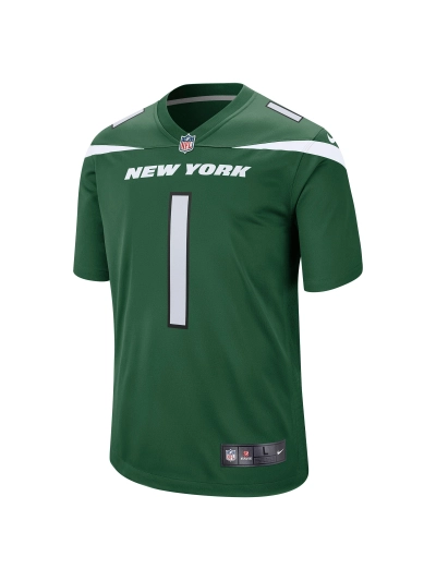 Men's New York Jets Ahmad Sauce Gardner Nike Gotham Green Vapor Untouchable Limited Edition Jersey 02
