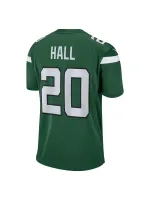 Men's New York Jets Breece Hall Nike Green Players Game Jersey