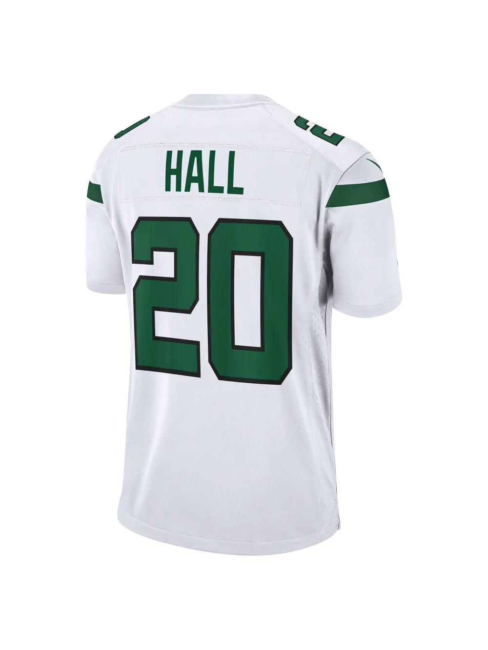 Men's New York Jets Breece Hall Nike White Away Jersey