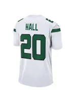 Men's New York Jets Breece Hall Nike White Away Jersey