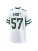 Men's New York Jets CJ Mosley Nike White Legacy Players Game Jersey