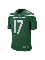 Men's New York Jets Garrett Wilson Nike Green Players Game Jersey