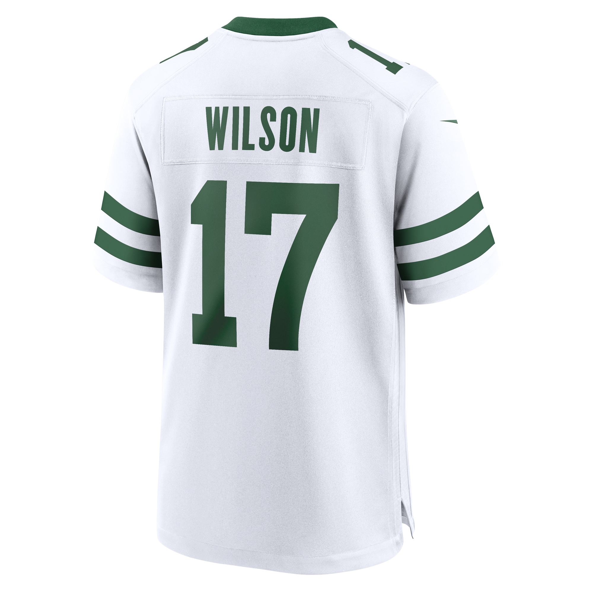 Men's New York Jets Garrett Wilson Nike White Player Jersey