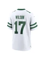 Men's New York Jets Garrett Wilson Nike White Player Jersey