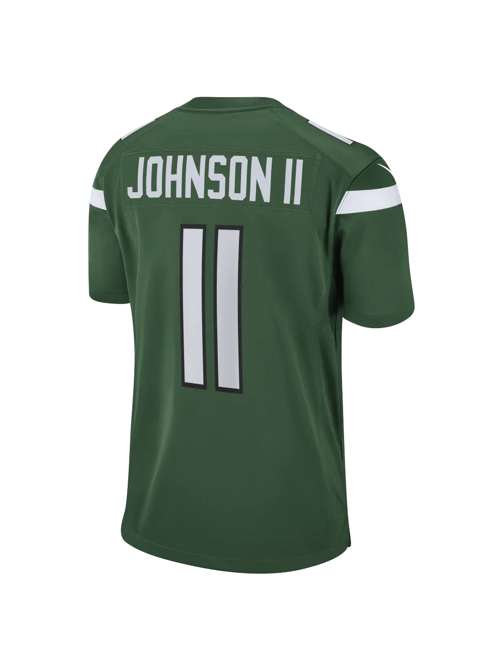 Men's New York Jets Jermaine Johnson II Nike Gotham Green Game Jersey