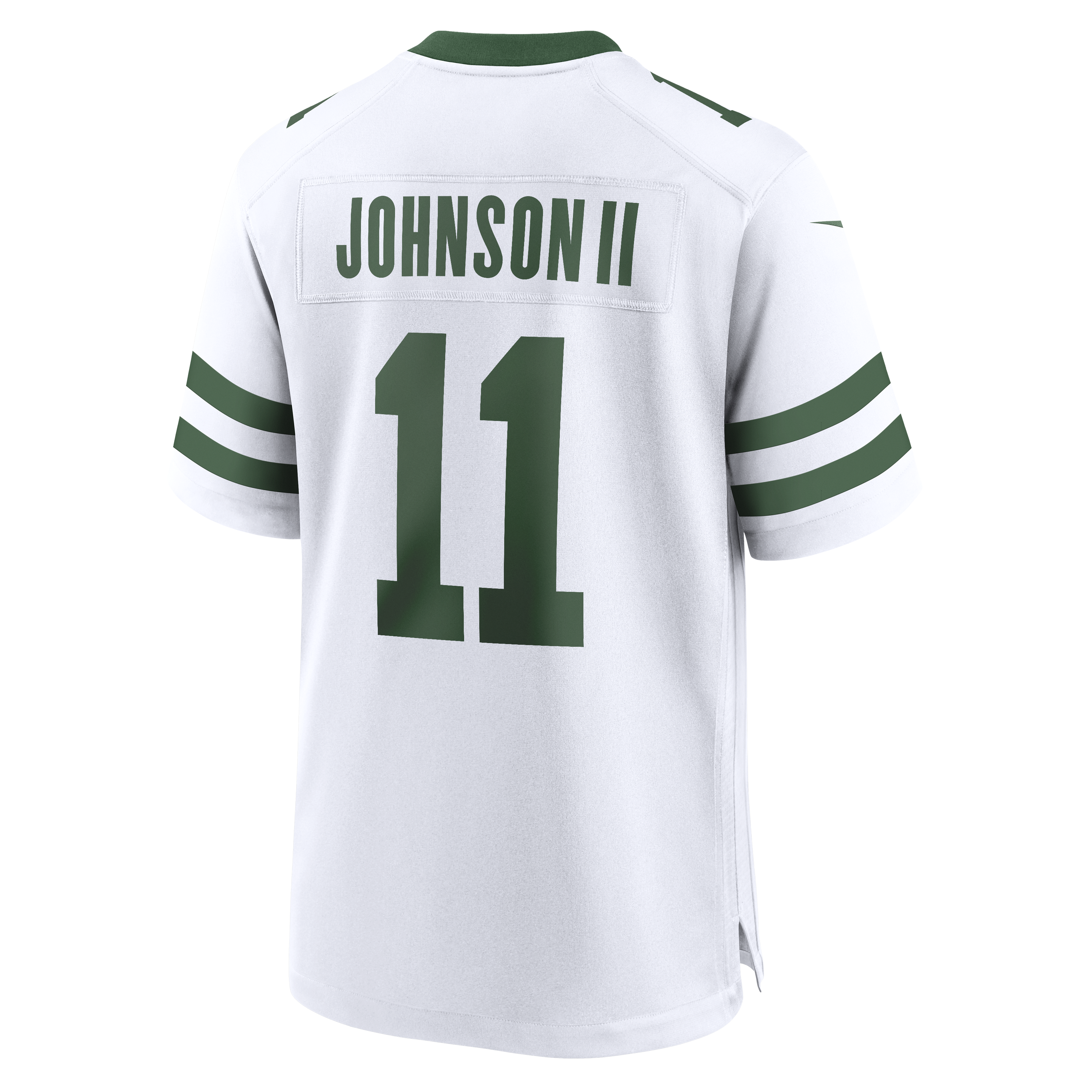 Men's New York Jets Jermaine Johnson II Nike Spotlight White Alternate Game Jersey