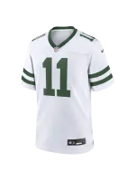 Men's New York Jets Jermaine Johnson II Nike Spotlight White Alternate Game Jersey