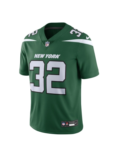 Men's New York Jets Michael Carter Nike Green Vapor FUSE Limited Jersey 02
