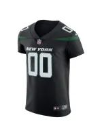 Men's New York Jets Nike Stealth Black Vapor Untouchable Elite Custom Jersey