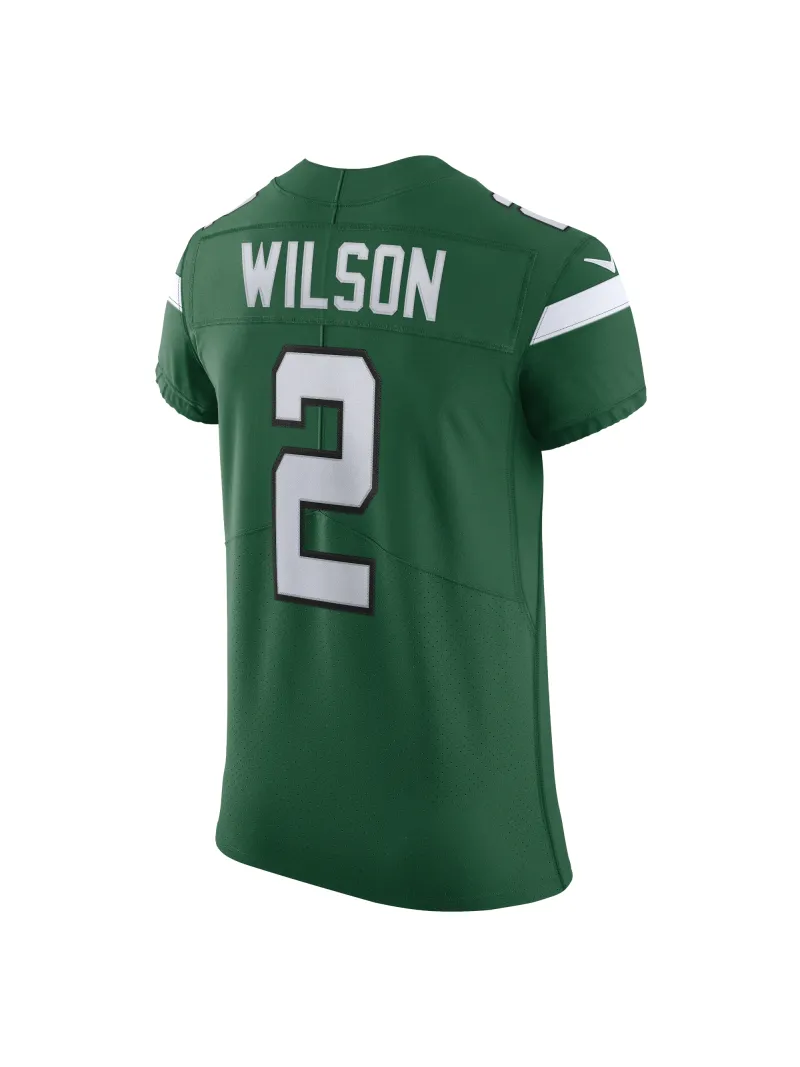 Men's New York Jets Zach Wilson Nike Gotham Green Game Jersey