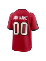 Men's Nike Tampa Bay Buccaneers Red Custom Game Jersey