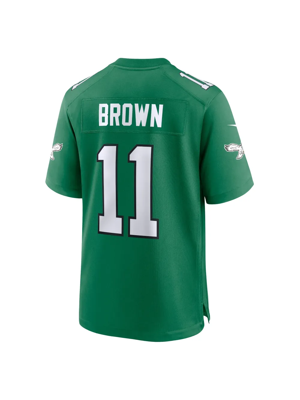 Men's Philadelphia Eagles AJ Brown Nike Kelly Green Reserve Jersey