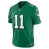 Men's Philadelphia Eagles AJ Brown Nike Kelly Green Vapor FUSE Limited Jersey