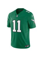 Men's Philadelphia Eagles AJ Brown Nike Kelly Green Vapor FUSE Limited Jersey