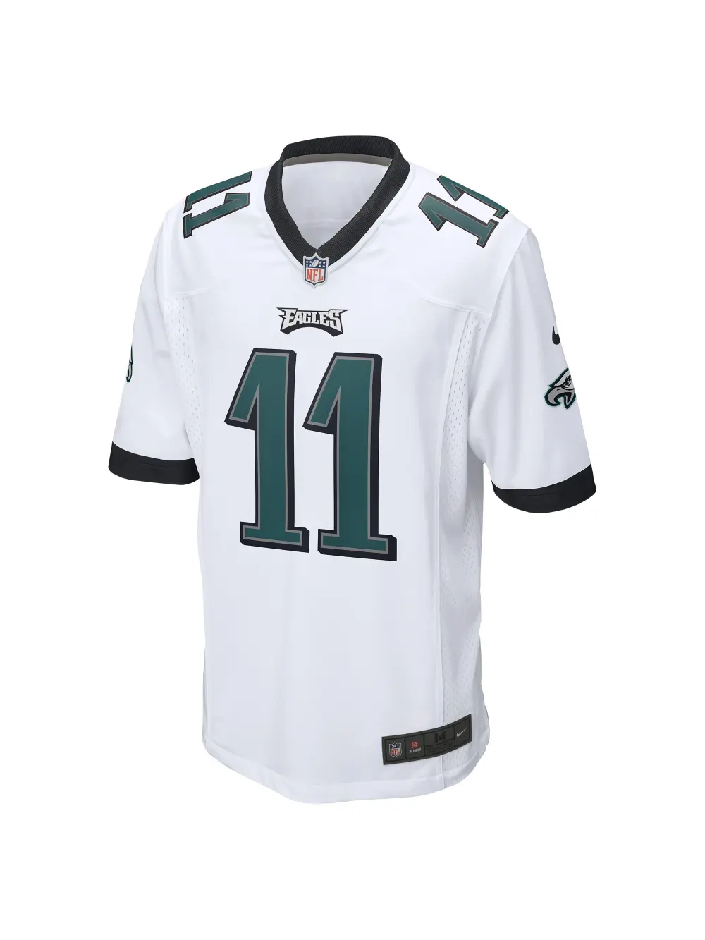 Men's Philadelphia Eagles AJ Brown Nike White Game Jersey