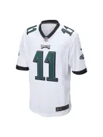 Men's Philadelphia Eagles AJ Brown Nike White Game Jersey