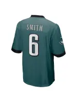 Men's Philadelphia Eagles DeVonta Smith Nike Midnight Green Players Game Jersey