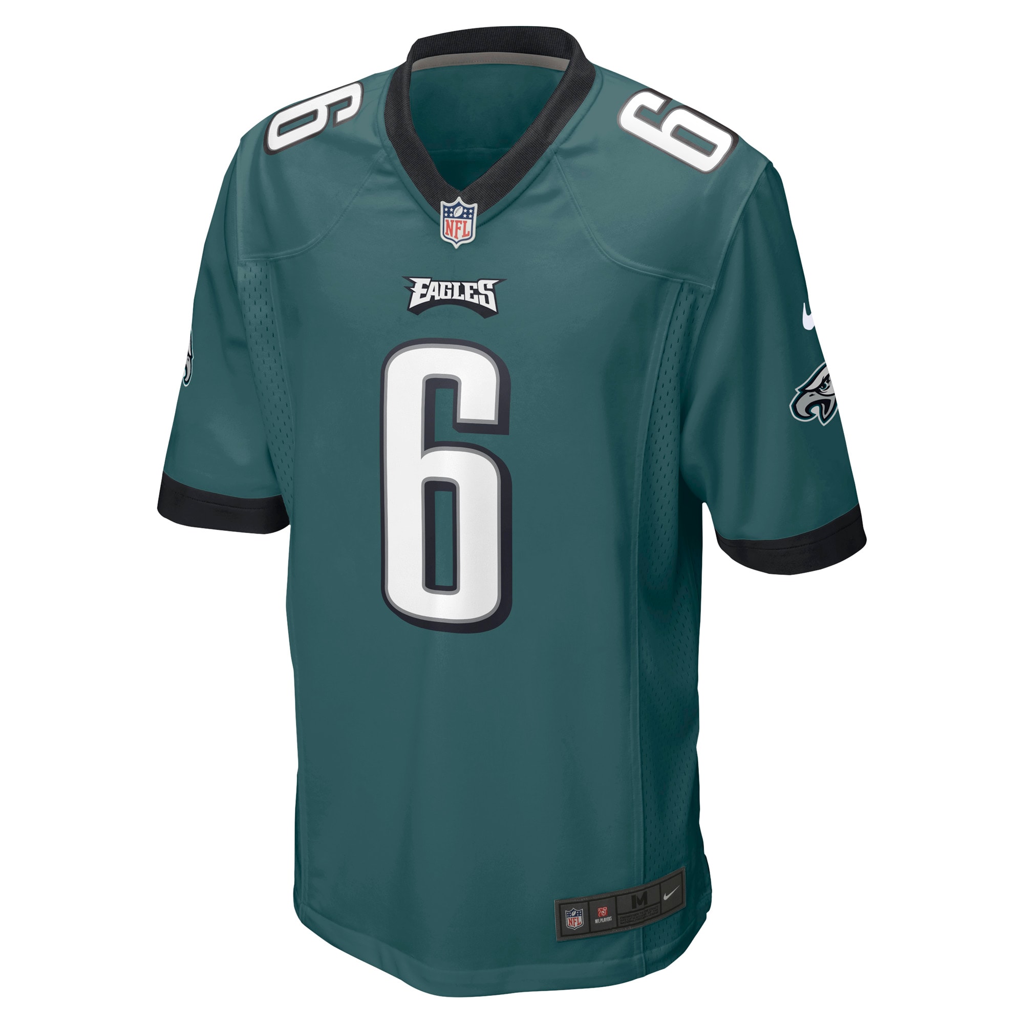 Men's Philadelphia Eagles DeVonta Smith Nike Midnight Green Players Game Jersey