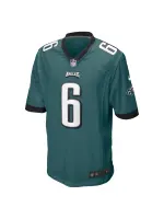 Men's Philadelphia Eagles DeVonta Smith Nike Midnight Green Players Game Jersey